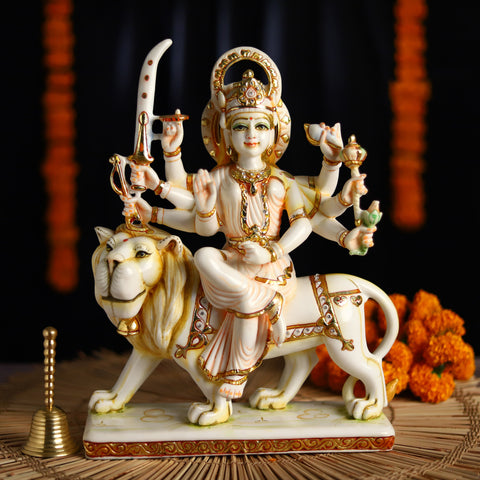 Resin Durga Ma Murti