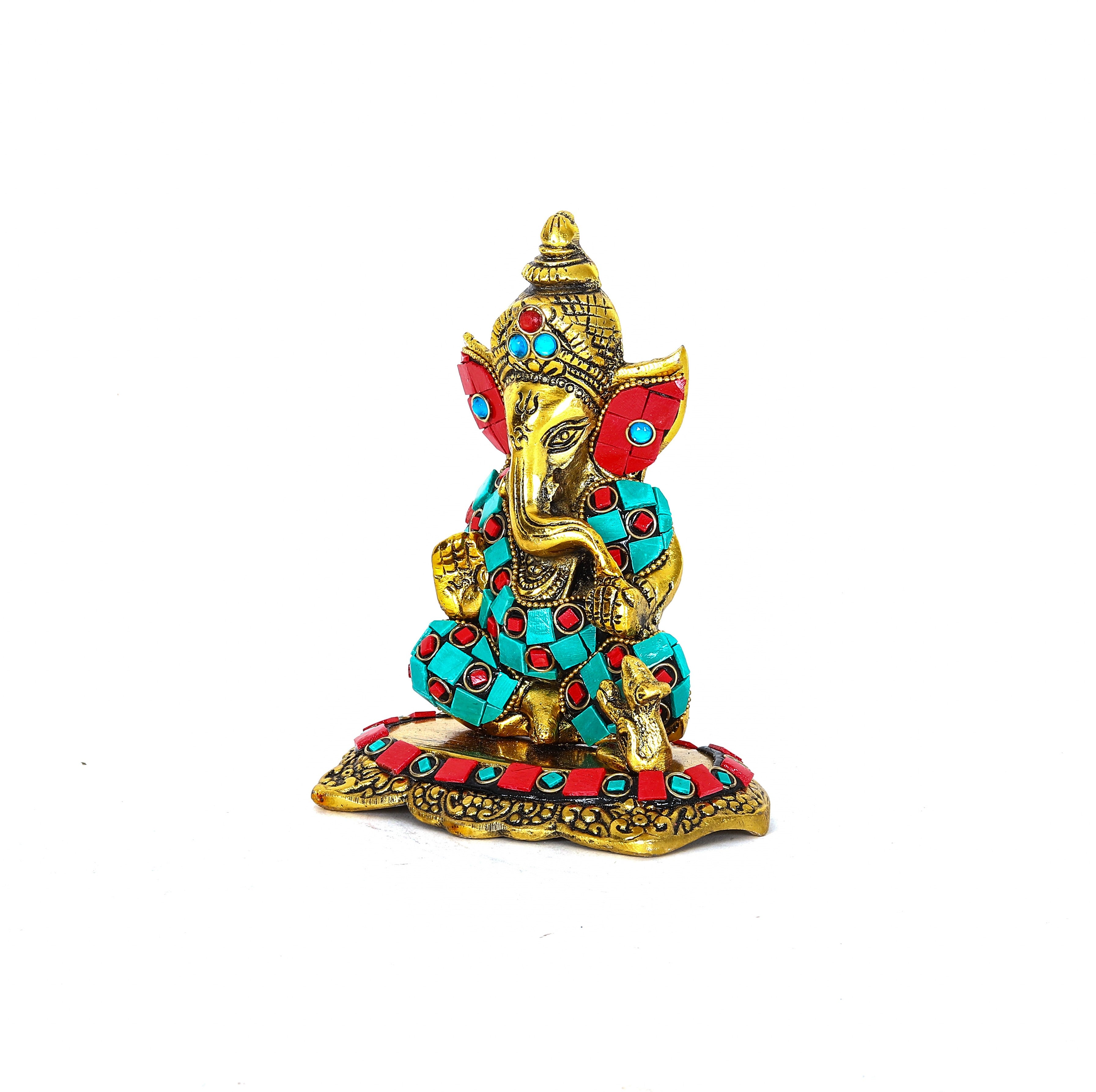Metal Lord Ganesh Idol