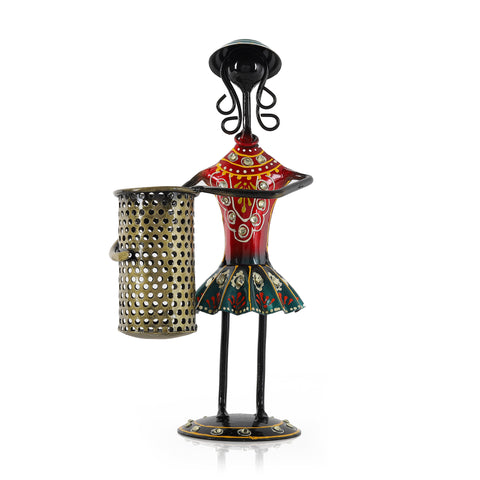 Tribal Tales Girl Pen Stand