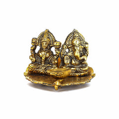 Laxmi Ganesha Oil Lamp