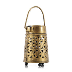 Antique Gold Iron Lantern | Kalagram Home Decor
