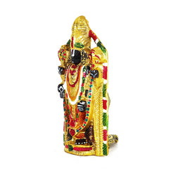 Lord Tirupati Balaji Idol (Multicolour)