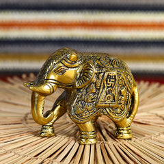 Graceful Elephant Figurine