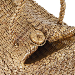 Natural Beige Handwoven Handbag