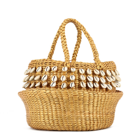 Seaside Kauna Grass Handwoven Handbag