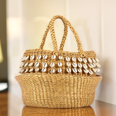 Seaside Kauna Grass Handwoven Handbag