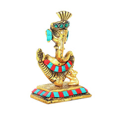 Abstract Ganesha wearing Turban