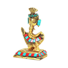 Abstract Ganesha wearing Turban