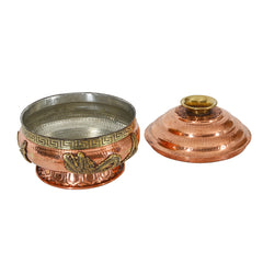 Discover the Timeless Elegance of the Antique Brass Serving Bowl/Donga