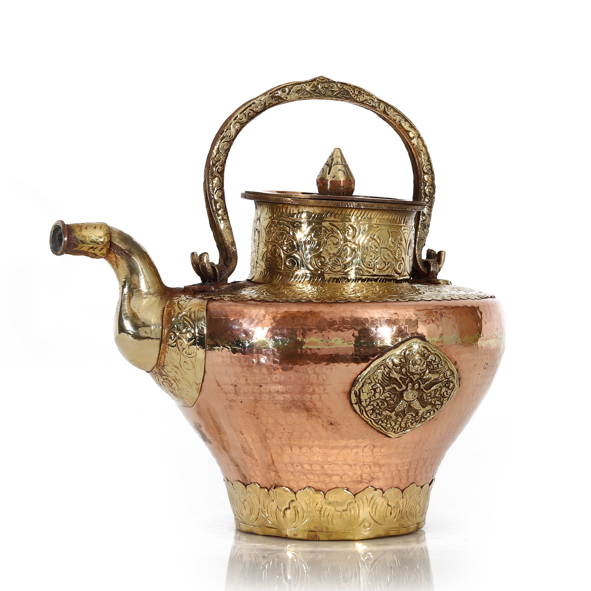 Timeless Elegance: Embrace Nostalgia with the Vintage Brass Teapot – CHOKHI  DHANI KALAGRAM