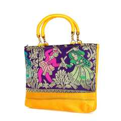 Unveiling Elegance: The Woven Tales Silk Handbag