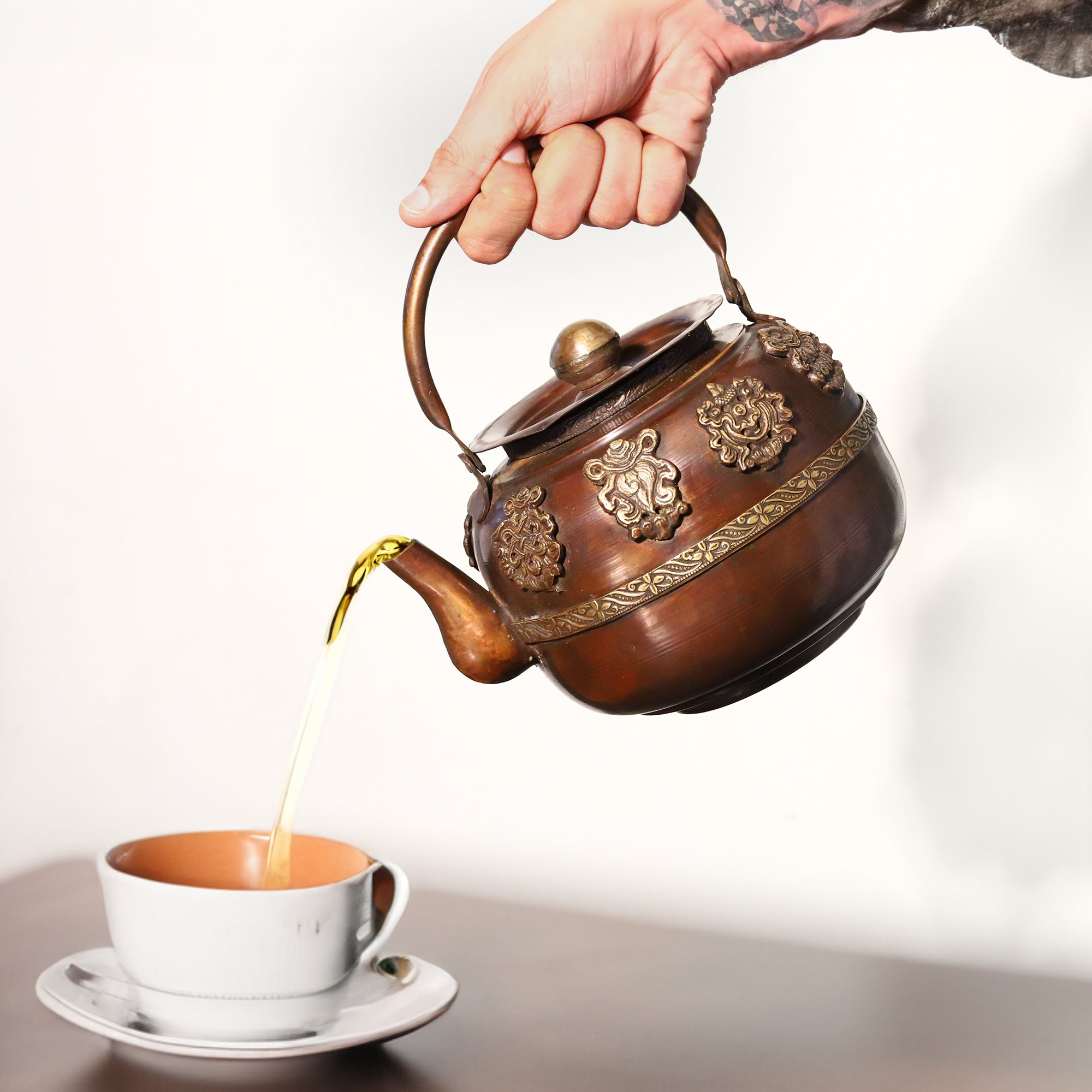 Vintage Brass Teapot: Timeless Elegance for Your Tea Moments – CHOKHI DHANI  KALAGRAM