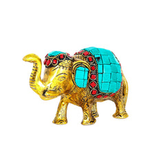 Regal Elephant with Stonework