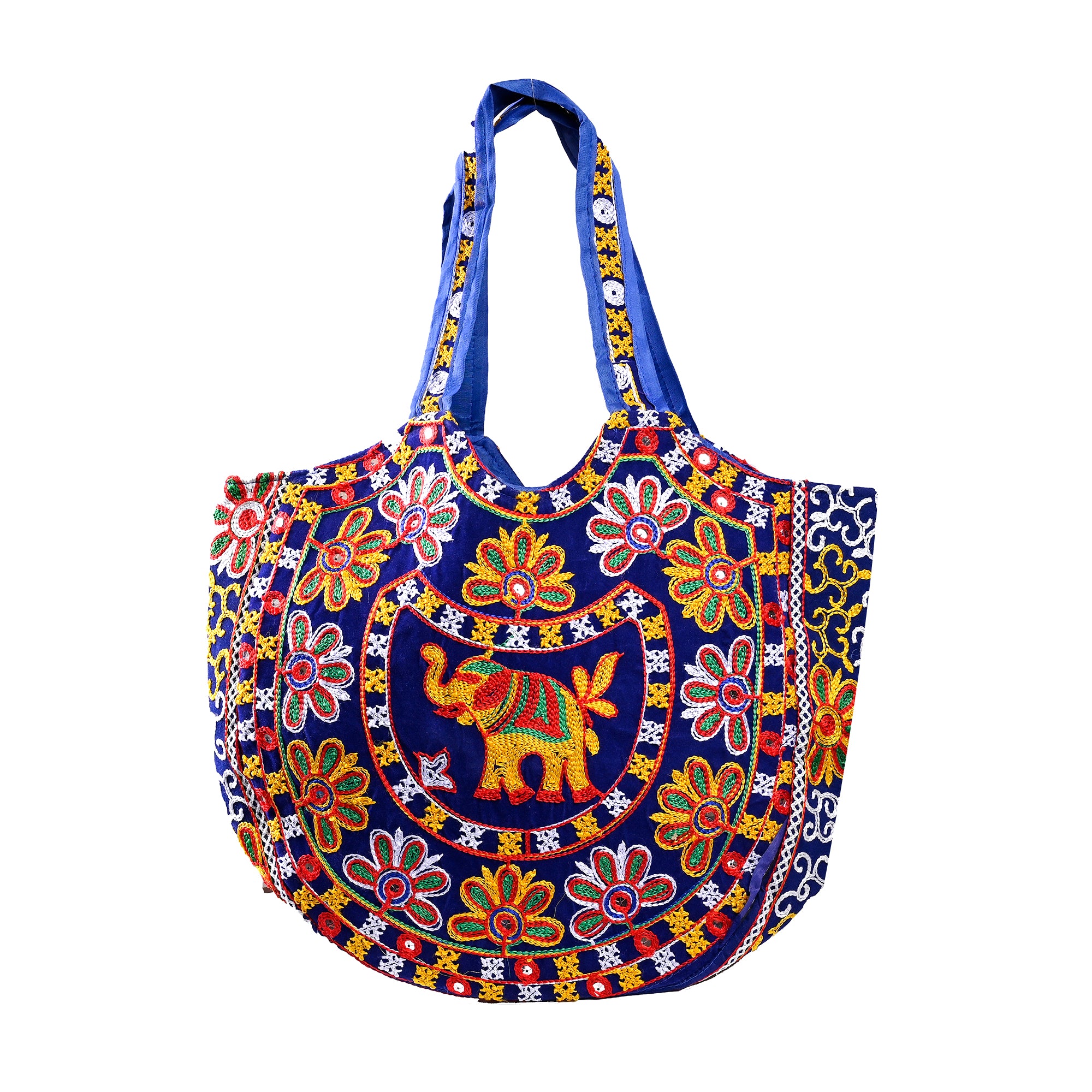 LAMANSH New print Rajasthani Traditional Elephant design hand bags for –  Lamansh