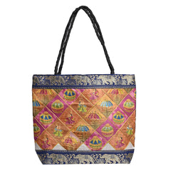 Traditional Rajasthani Embroidery Handbag for Women