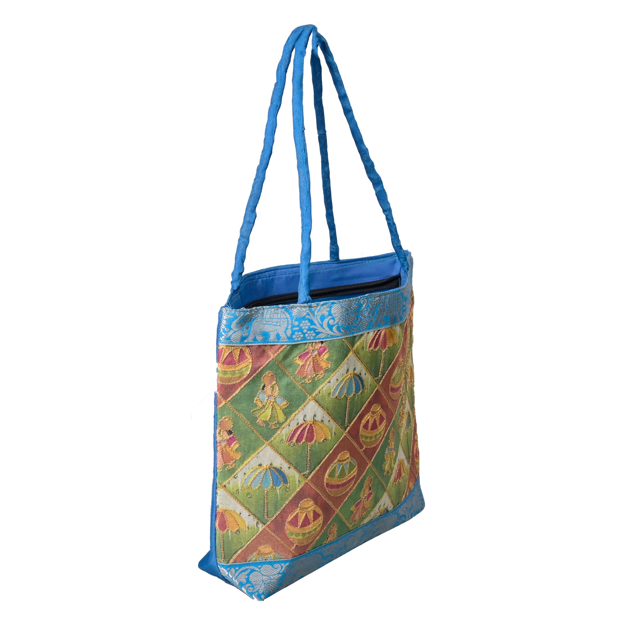 Traditional Rajasthani Embroidery Handbag for Women