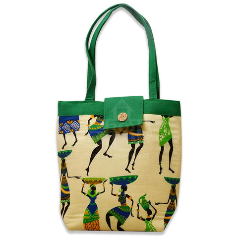 Warli Printed Tote Bag For Latest Fashion Trends