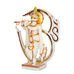 Lord Krishna Om Idol