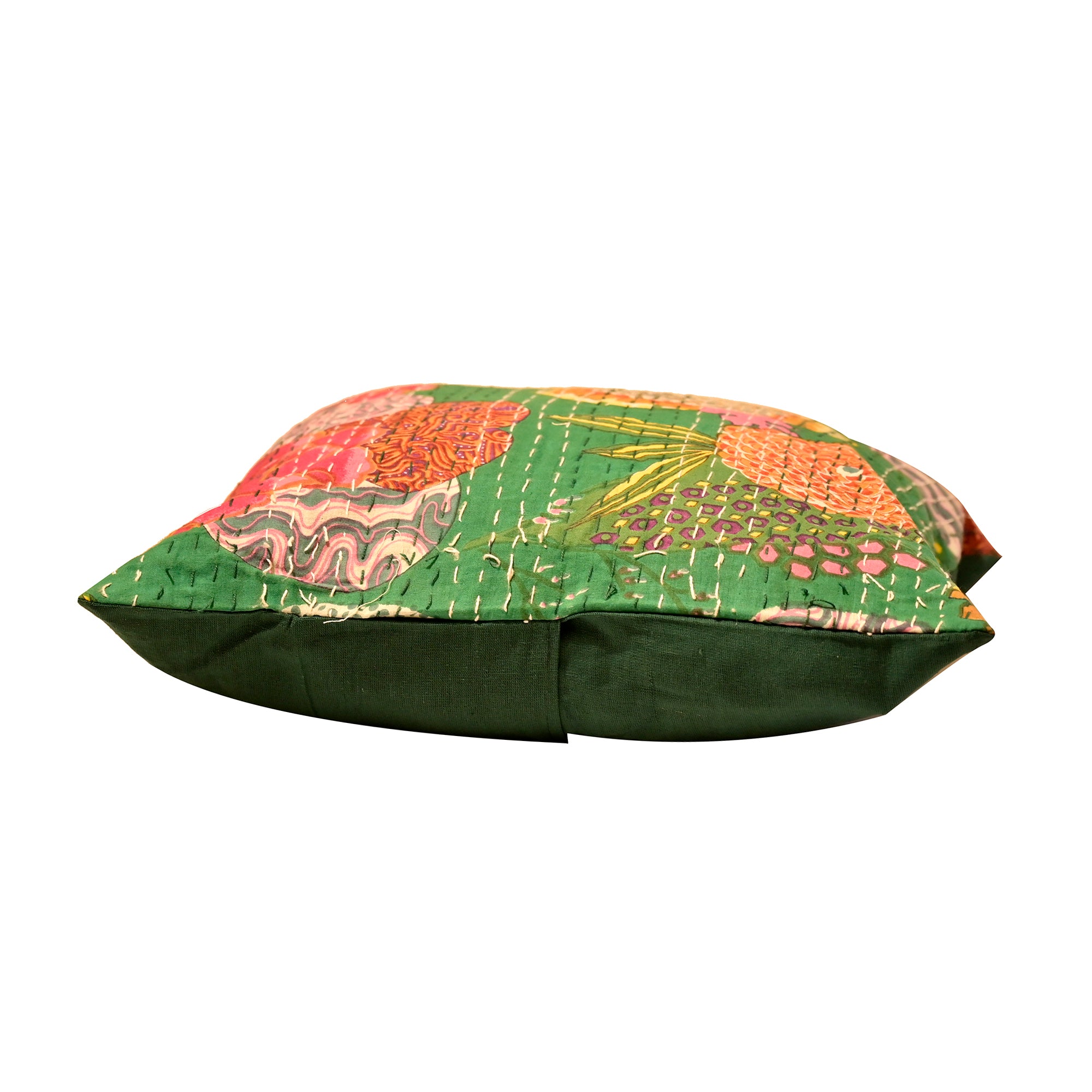 Floral Rajasthani Printed Cushion Cover set of five