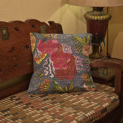 Floral Rajasthani Printed Cushion Cover set of five