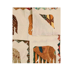 Jaipuri Elephant Double Bedsheet