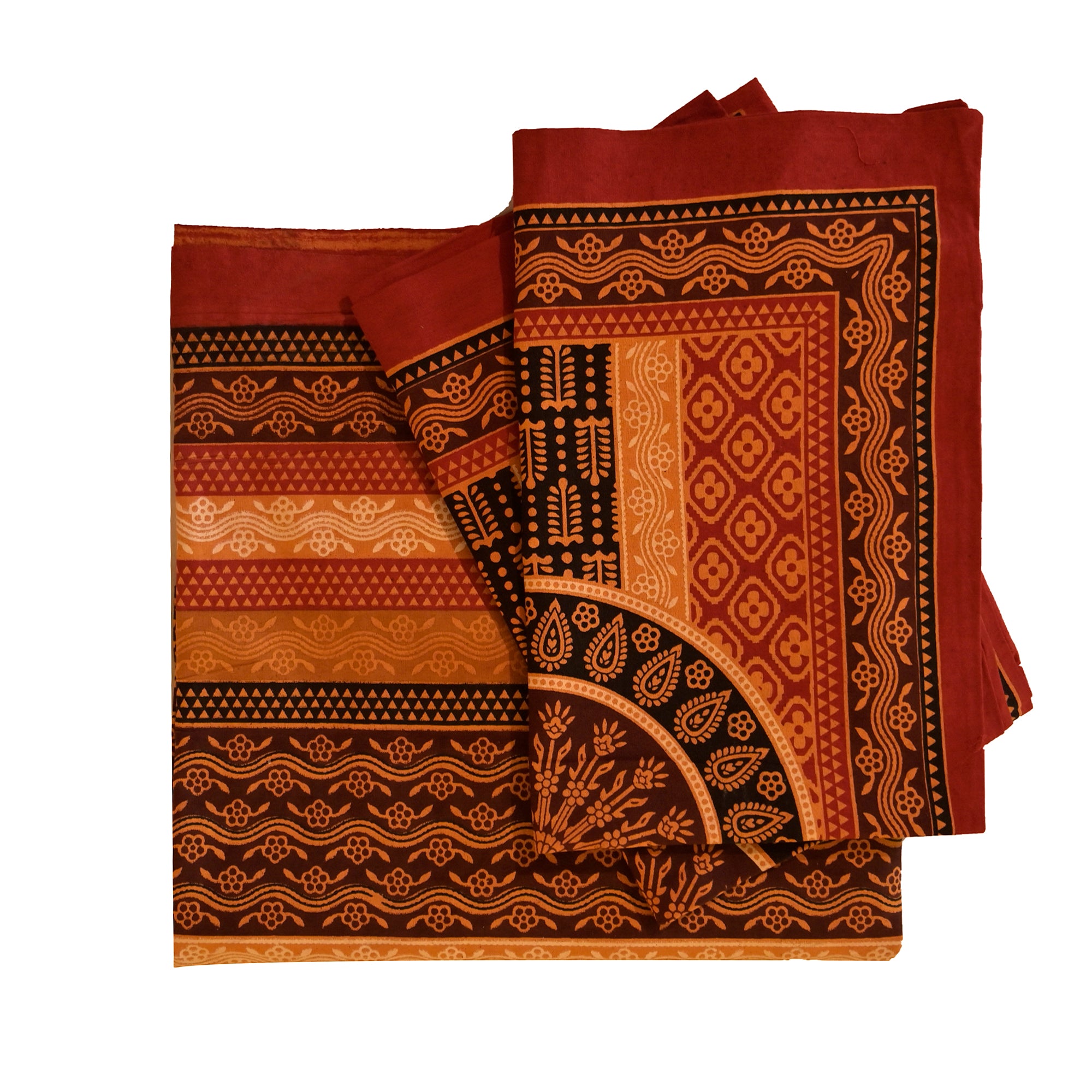Rajasthani Cotton Double Printed Bedsheet