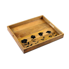 Phases of Rose Serving Tray