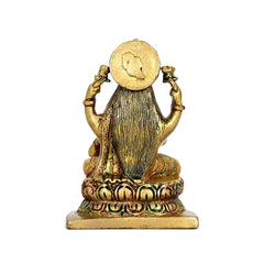 Brass Goddess Laxmi Statue
