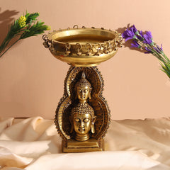Brass Buddha Urli