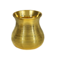 Handi-Shaped Brass Glass
