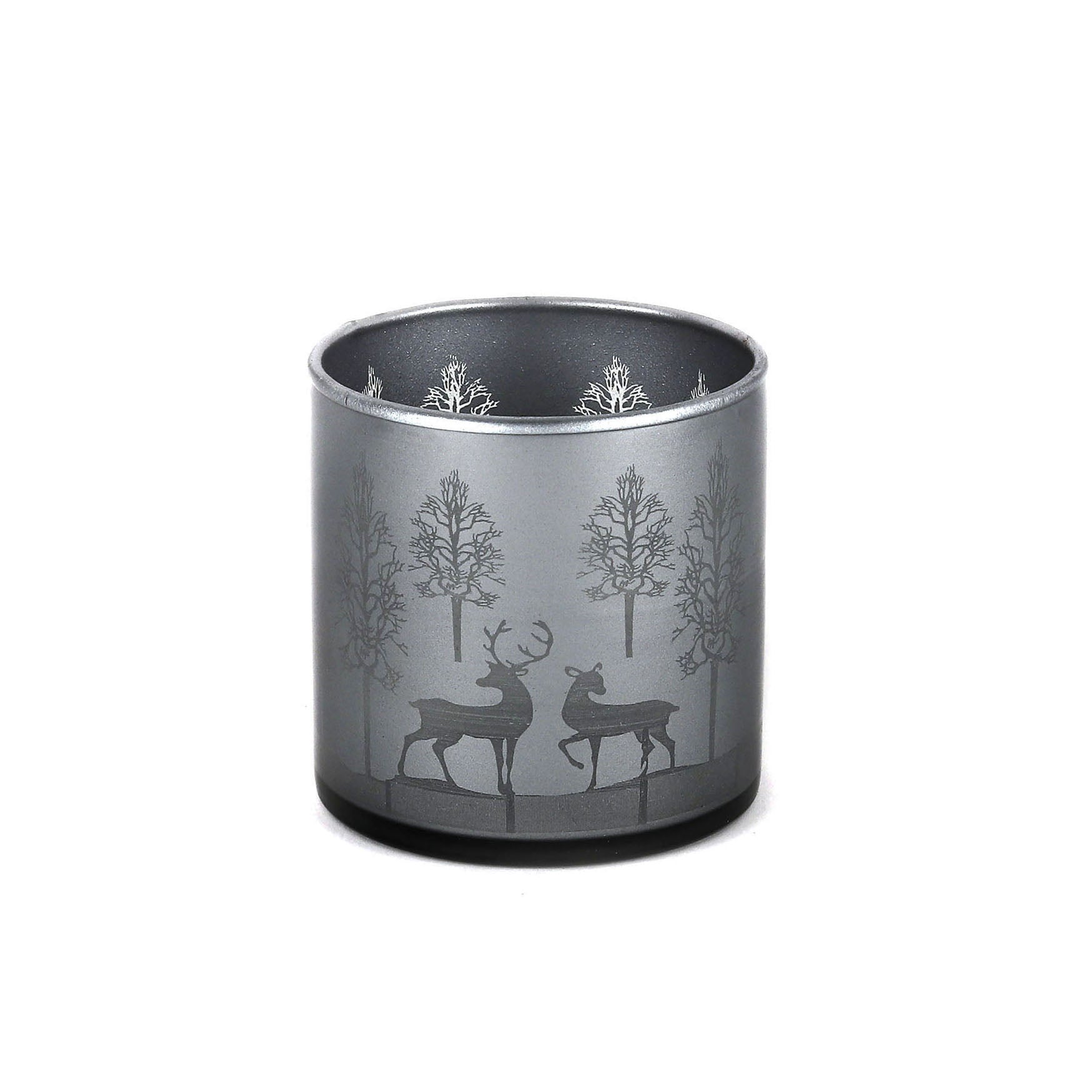 ‘Rudolph in a Forest’ Candle Holder