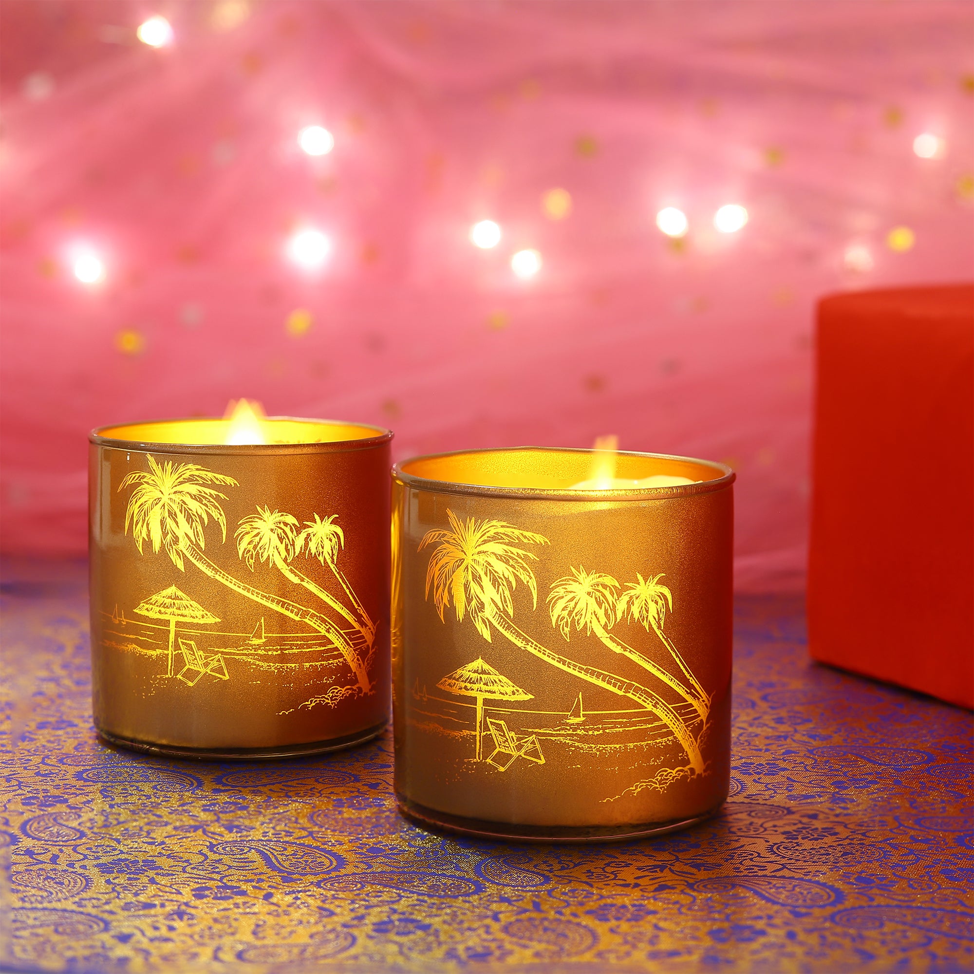 Tropical Paradise Candle Holder