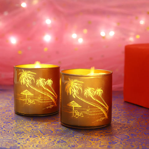 Tropical Paradise Candle Holder
