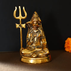 Lord Shiva Idol with Trishul