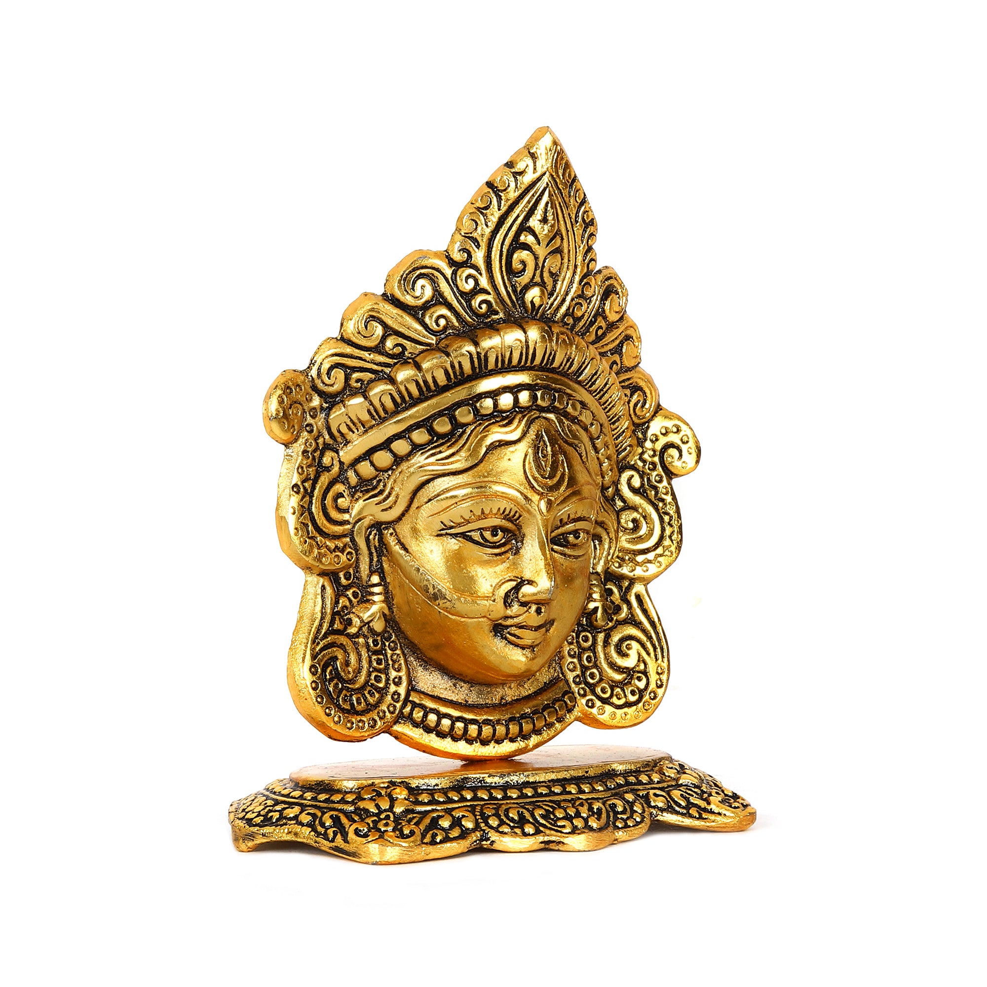 Goddess Durga Face Statue
