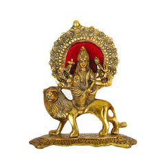 Durga Ma on Lion Statue