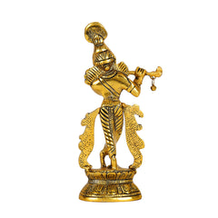 Lord Krishna Playing Flute Statue