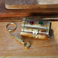 Rice Writing Treasure Box with Magnifiying Glass