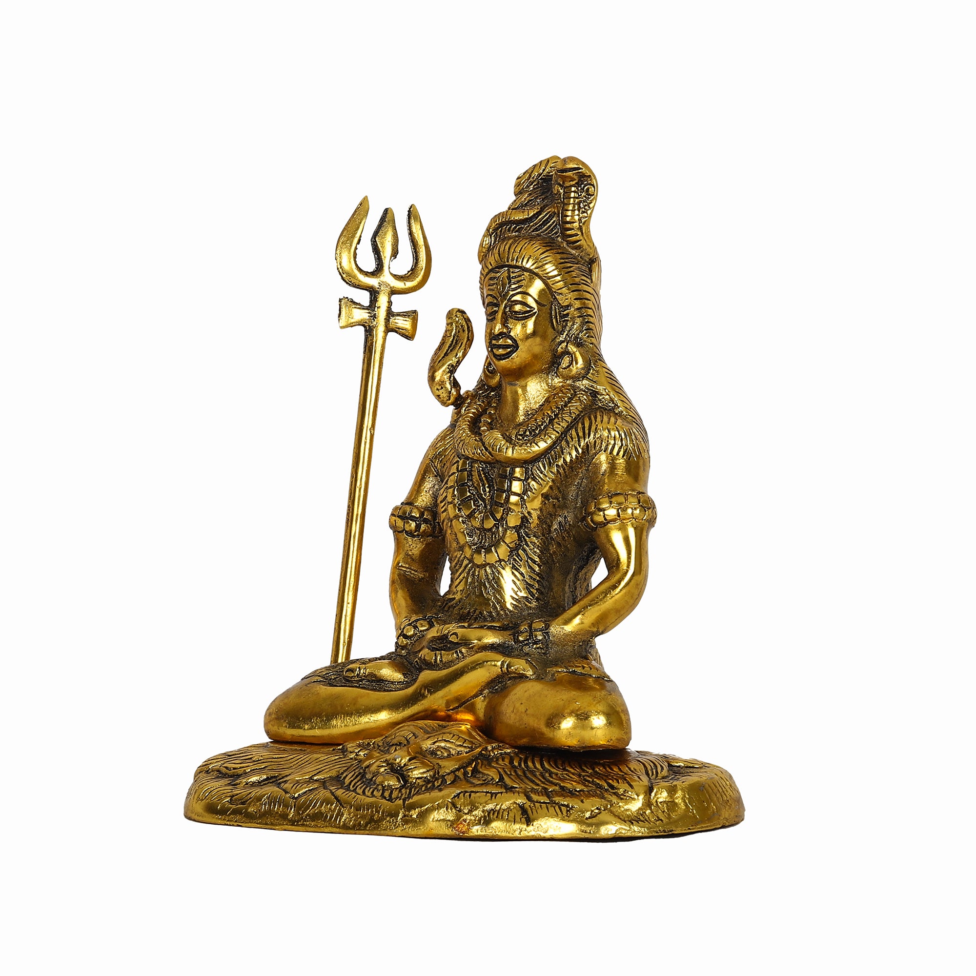 Lord Shiva Metal Statue