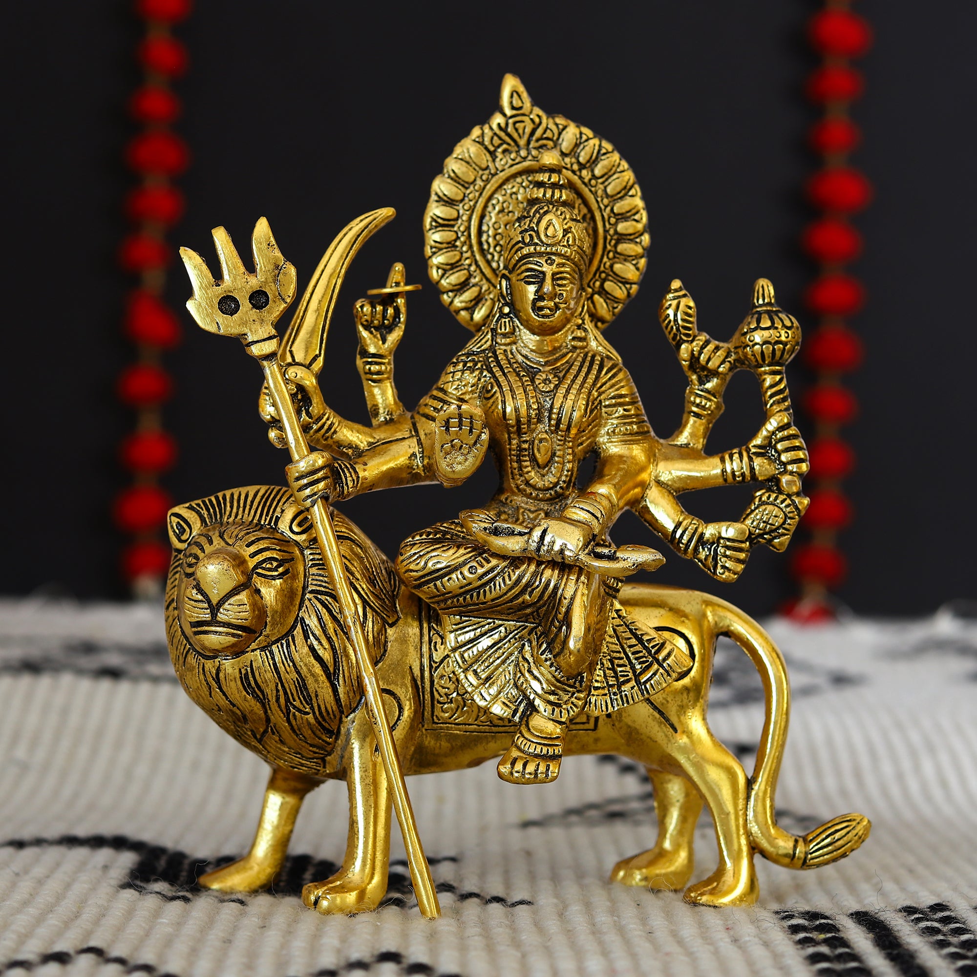 Durga Ma with Shakti Chakra
