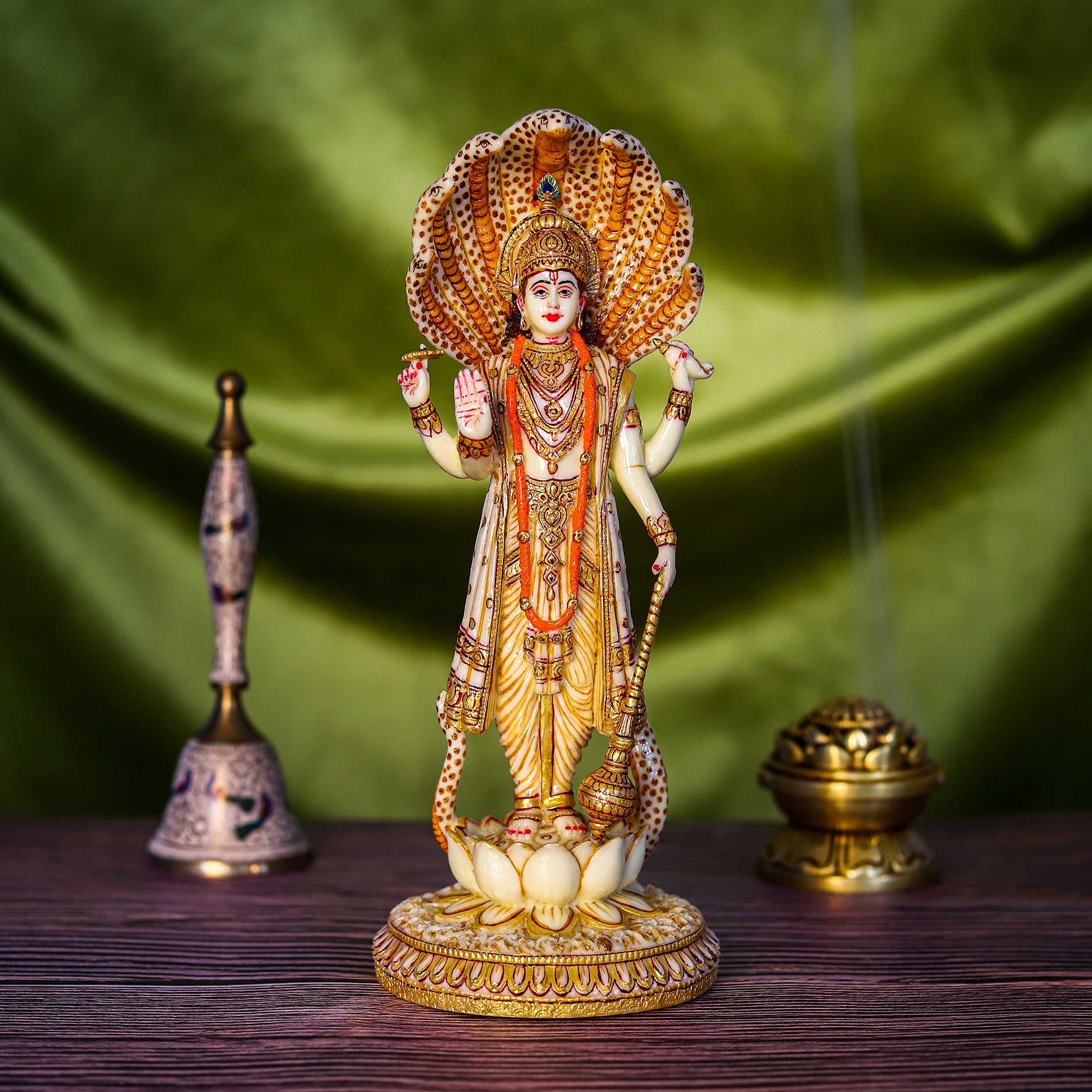 Lord Vishnu Murti with Sheshnaag