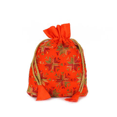 Tangerine Potli Bag