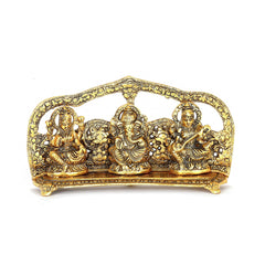 Metal Laxmi Ganesh Saraswati Idol