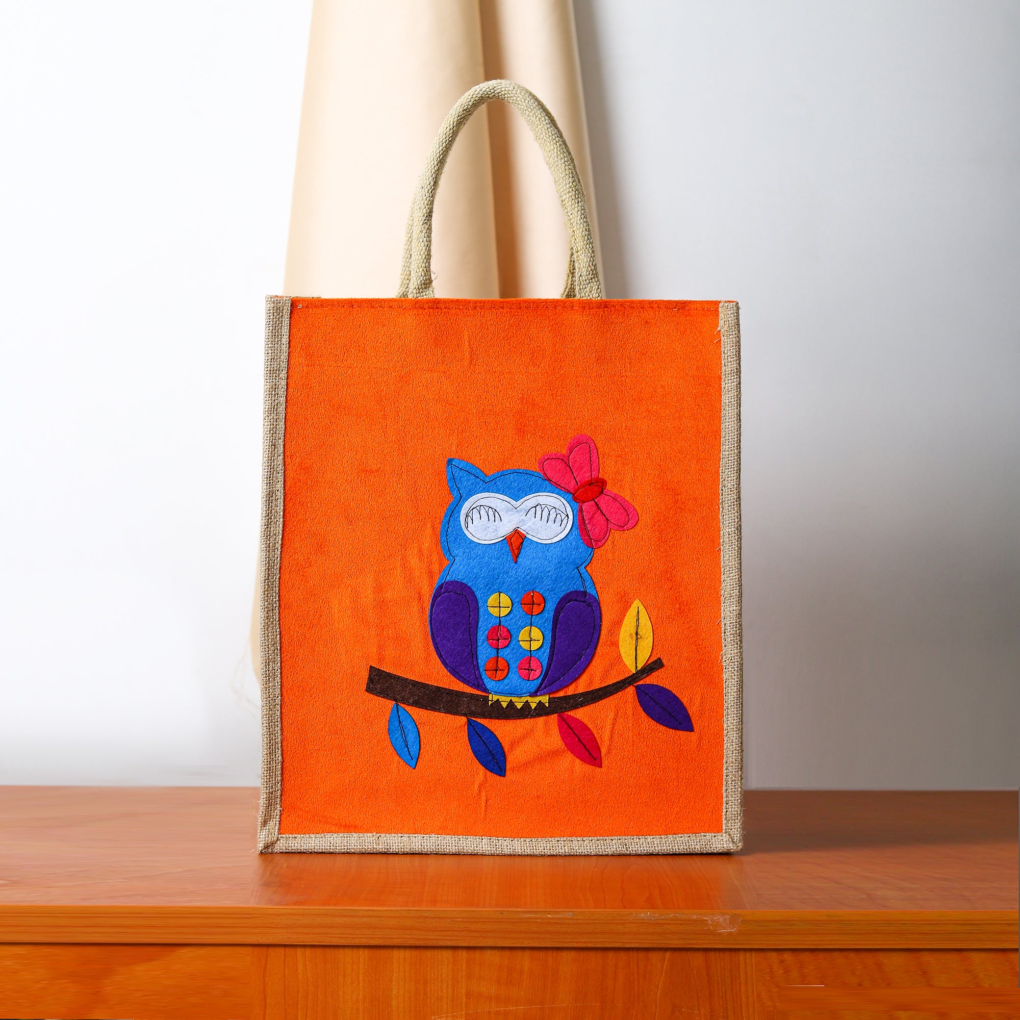 INDHA Sling bag with Exquisite Glass bead Hand-embroidered Owl Motif |  Sling bag | Blue | Maroon - Curated online shop for handcrafted products  made in India by women artisans