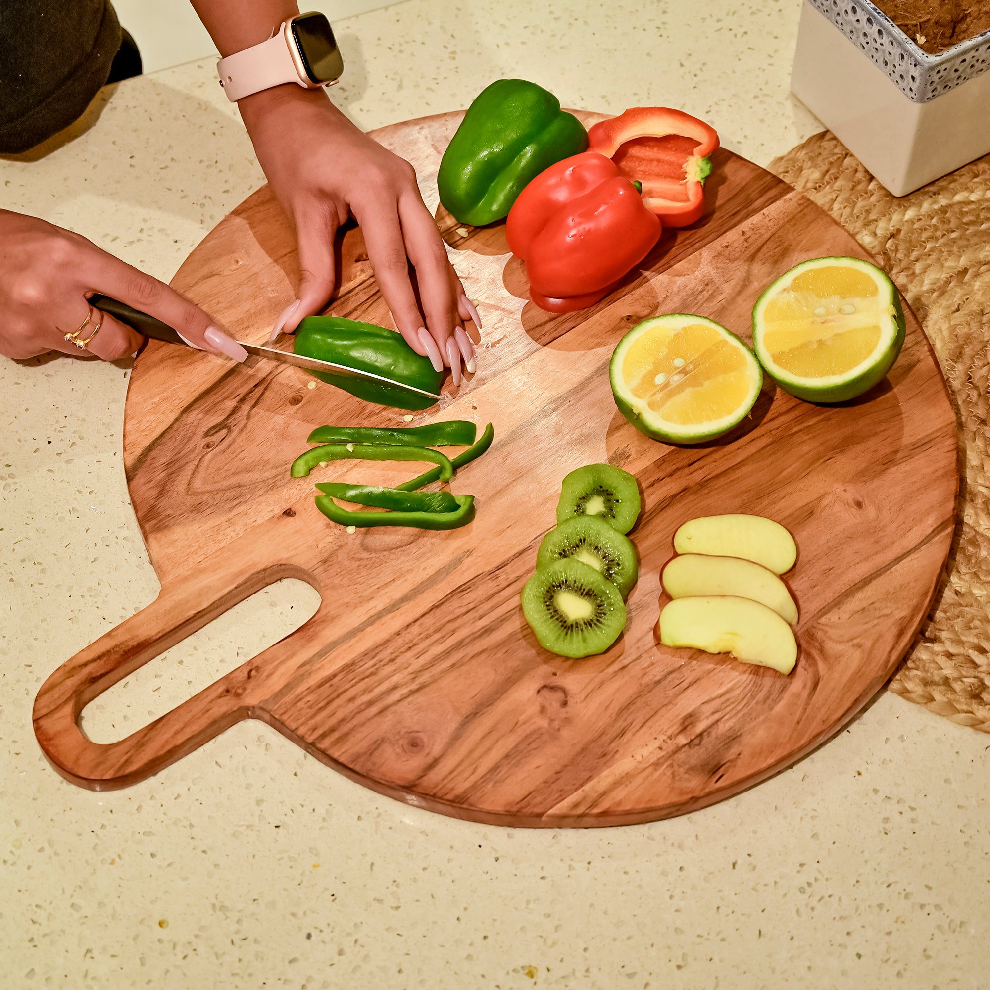  Round Platter Chopping Board 